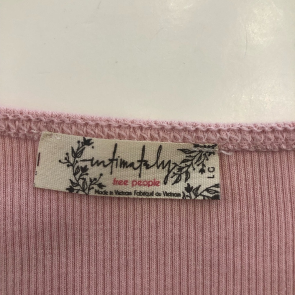 Free People Intimately FP Another Love Bodysuit in Silver Pink Size L - Picture 10 of 15